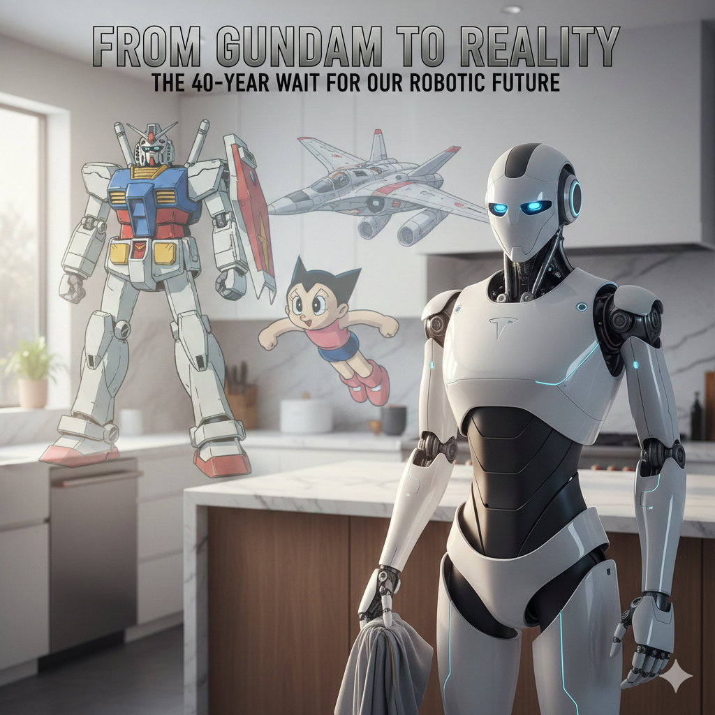 From Gundam to Reality: The 40-Year Wait for Our Robotic Future